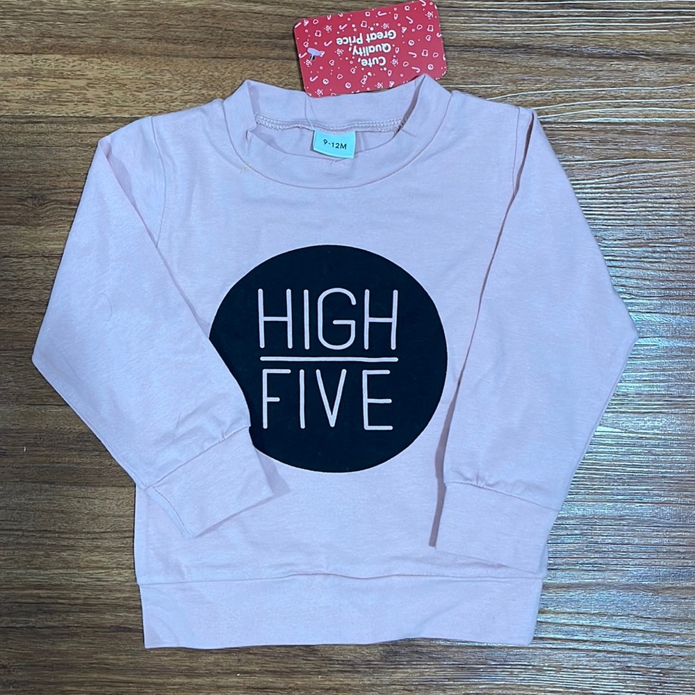 PINK & BLACK GRAPHIC TEE